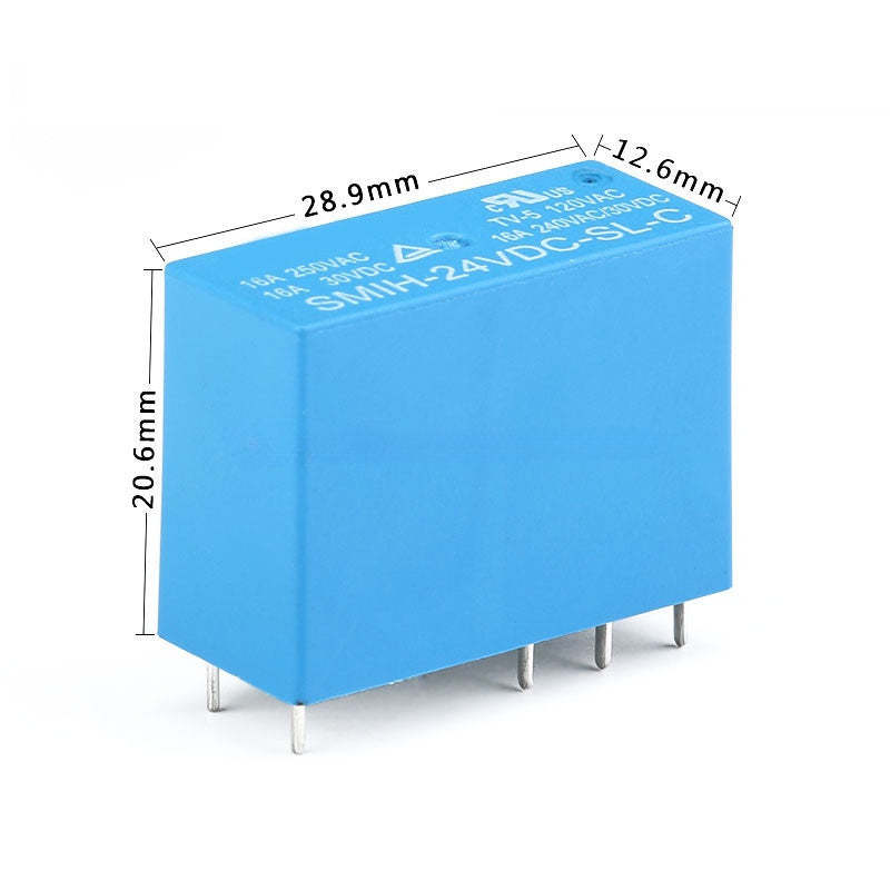SMIH 5V 12V 24V Relays SMIH-05VDC-SL-C SMIH-05VDC-SL-A SMIH-24VDC-SL-A 16A 250V  A Type 6 Pin C Type 8 Pin