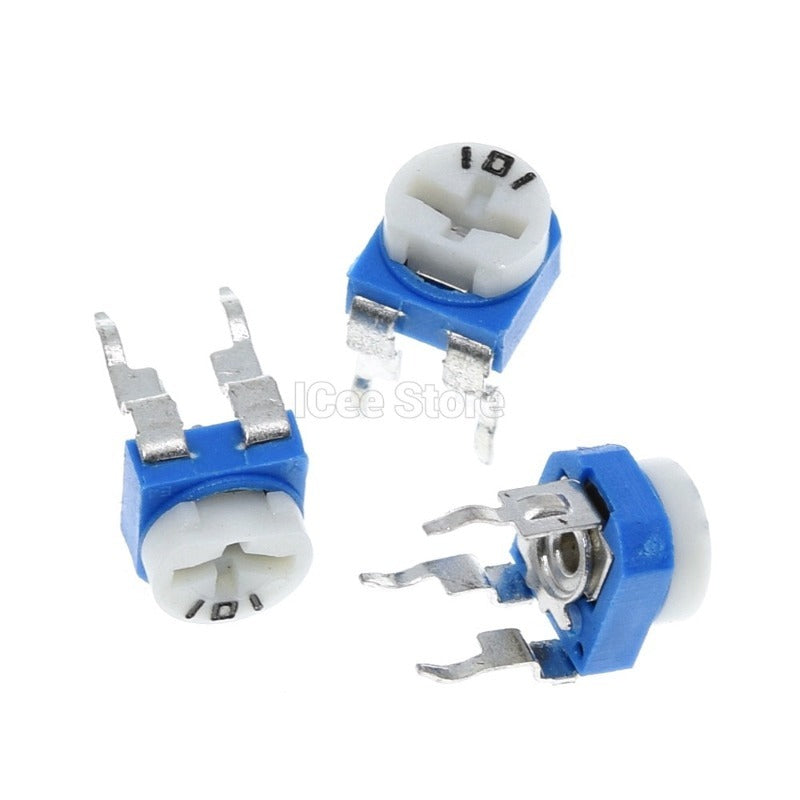 20Pcs RM065 Trimpot Trimmer Potentiometer 100 200 500 1K 2K 5K 10K 20K 50K 100K 200K 500K 1M Ohm Variable Resistor