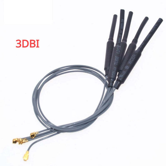 5Pcs 2.4GHz WIFI Antenna 3DBI Ufl IPX Connector Brass Inner Aerial 3DBI 15cm Length 1.13 Cable for HLK-RM04 ESP-07