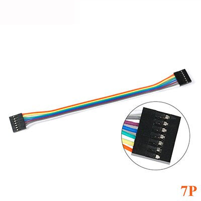 10Pcs Dupont Line 20cm 2.54mm Female To Female 2P/3P/5P/6P/7P/8P/9P/10P/12P Color Breadboard Cable Jump Wire Jumper for Arduino