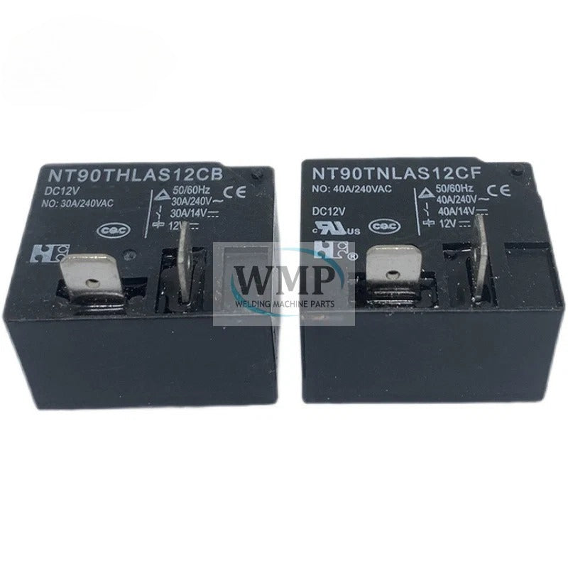 Original Relay NT90THLAS12CB NT90THLAS12CF 4Pin 12V 40A 30A Replace MPQ4-S-112D-A SLI-S-112DM HF2160-1A-12DE for Aircon Air conditioning / Water Heater New