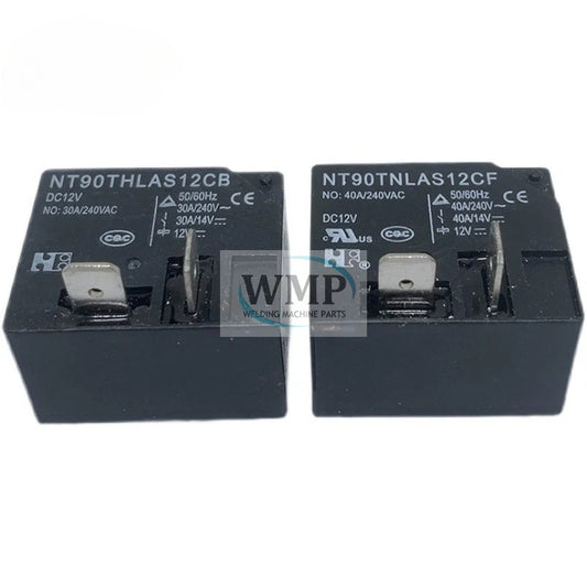 Original Relay NT90THLAS12CB NT90THLAS12CF 4Pin 12V 40A 30A Replace MPQ4-S-112D-A SLI-S-112DM HF2160-1A-12DE for Aircon Air conditioning / Water Heater New