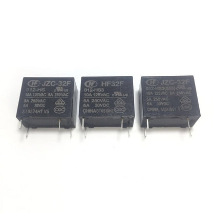 2Pcs Original JZC-32F HF32F-G HF HF32F Relay 4Pin 5Pin 5V 9V 12V 24V 48V