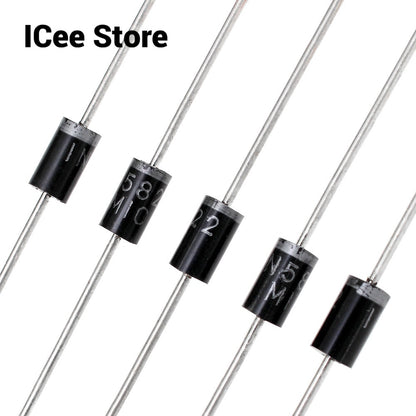 100Pcs/lot Fast Switching Schottky Diode Set Assorted Kit 8 Values1N4148 1N4007 1N5819 1N5399 1N5408 1N5822 FR107 FR207 Electronic Components