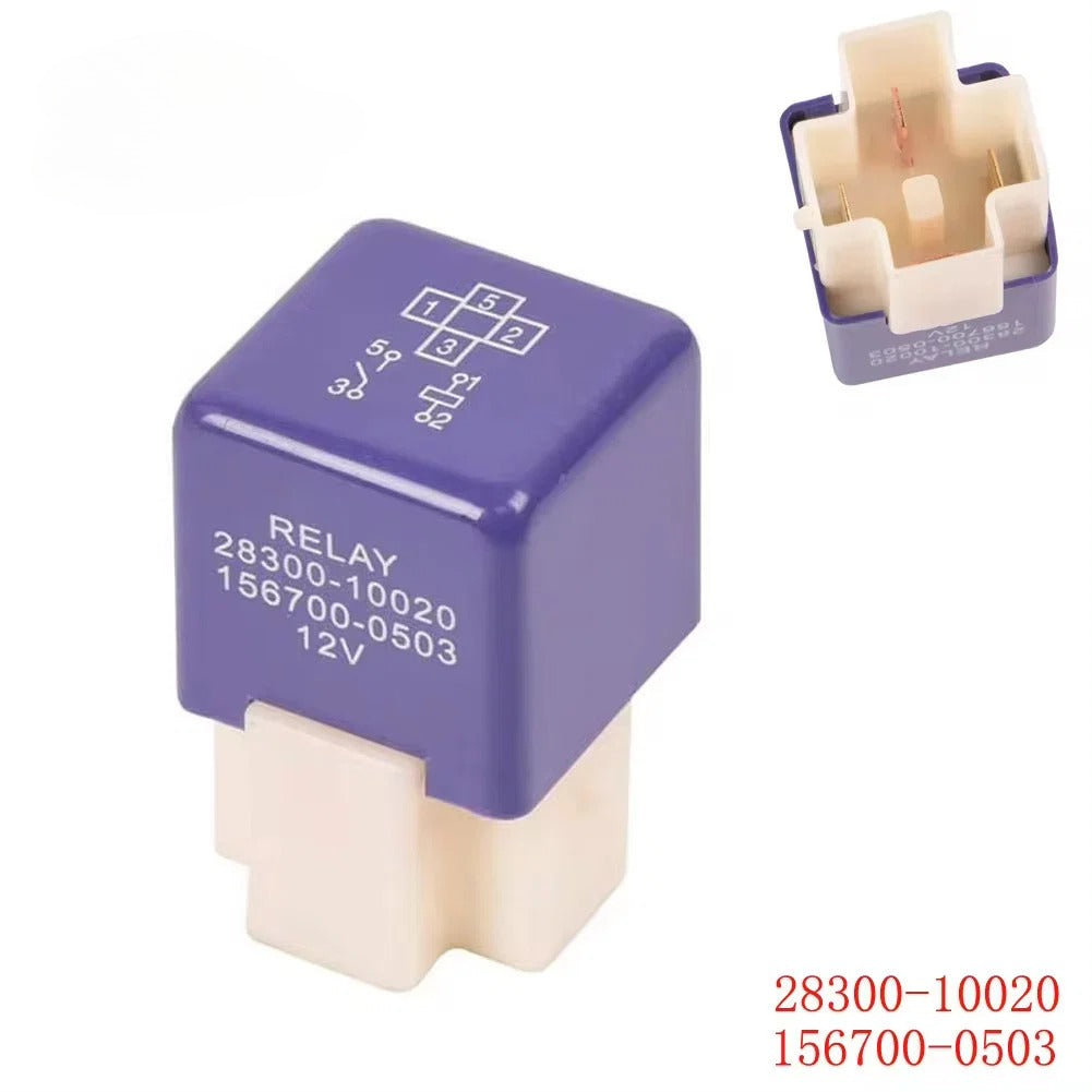 12V Starter Relay, OE#28300‑10020, Aftermarket Replacement Part, Compatible with Toyota Camry Corolla Highlander