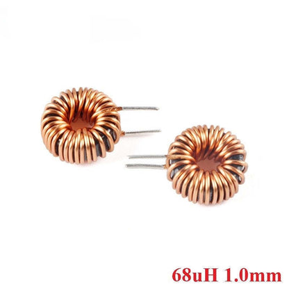 65125 Inductor Toroid Core Inductors Winding Magnetic Ring Inductance 10uH 22uH 33uH 47uH 56uH 68uH 100uH 220uH 330uH Toroidal Coil