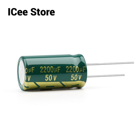 Aluminum Electrolytic Capacitor 50V High Frequency Low ESR 50V 22UF 47UF 100UF 220UF 330UF 470UF 680UF 1000UF 2200UF
