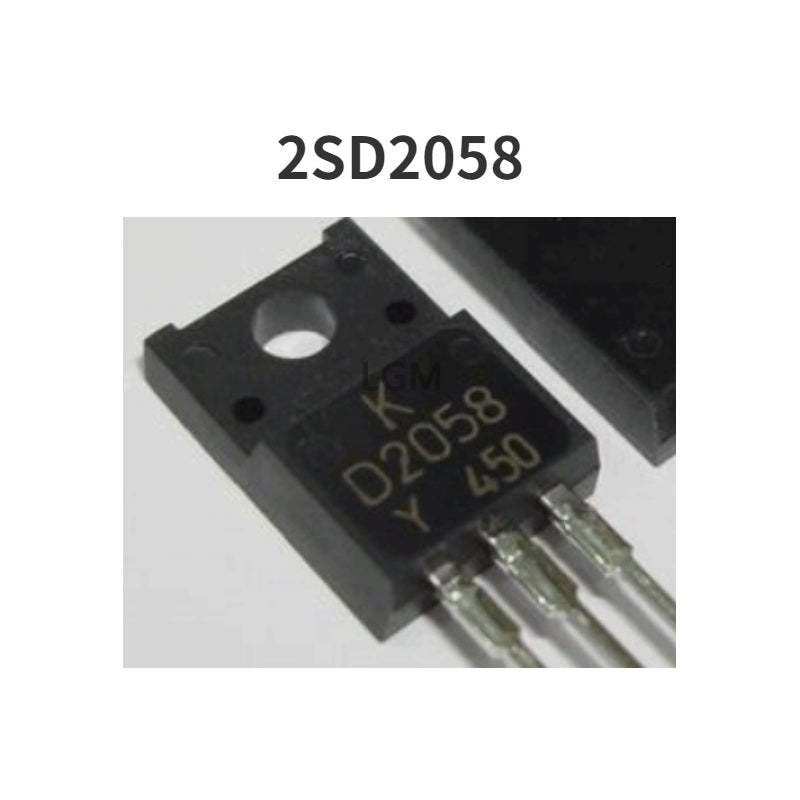 10Pcs D2058 TO-220F 2SD2058 D2058-Y TO220F Darlington Transistor Original New