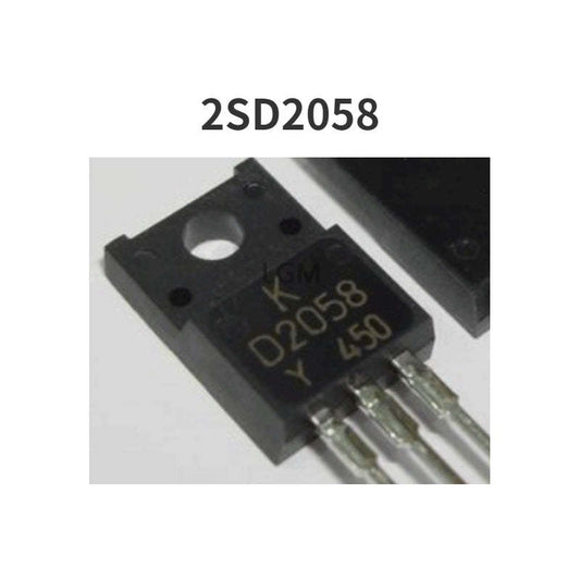 10Pcs D2058 TO-220F 2SD2058 D2058-Y TO220F Darlington Transistor Original New