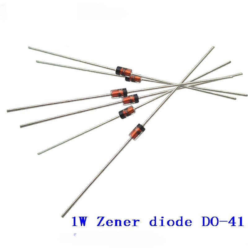 20Pcs Zener Diode 3.3V~22V DO-41 1W 1N4728~1N4748 1N4729 1N4730 1N4731 1N4732 1N4733 1N4734 1N4749