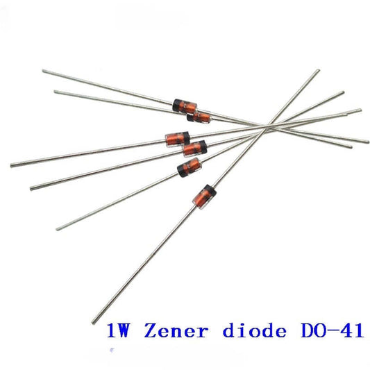20Pcs Zener Diode 3.3V~22V DO-41 1W 1N4728~1N4748 1N4729 1N4730 1N4731 1N4732 1N4733 1N4734 1N4749