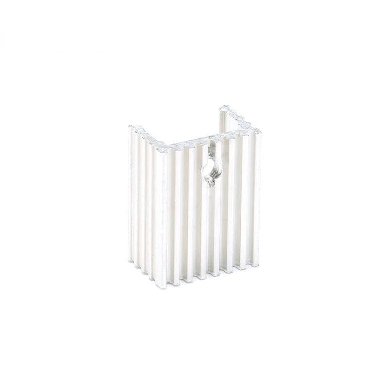 Aluminium TO-220 Heatsink TO 220 Heat Sink Transistor Radiator TO220 Cooler Cooling Silver 20*15*10MM