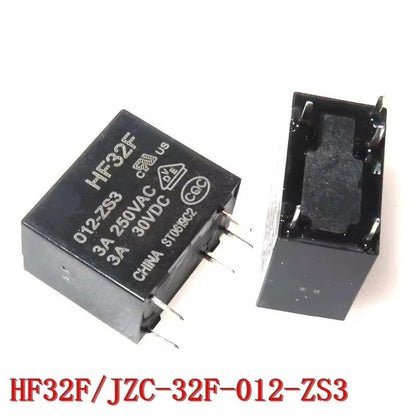 Relay JZC-32F HF32F 005 012 024 -HS HF32F 5V 12V 24V 10A 4PIN 5PIN Relay New and Original