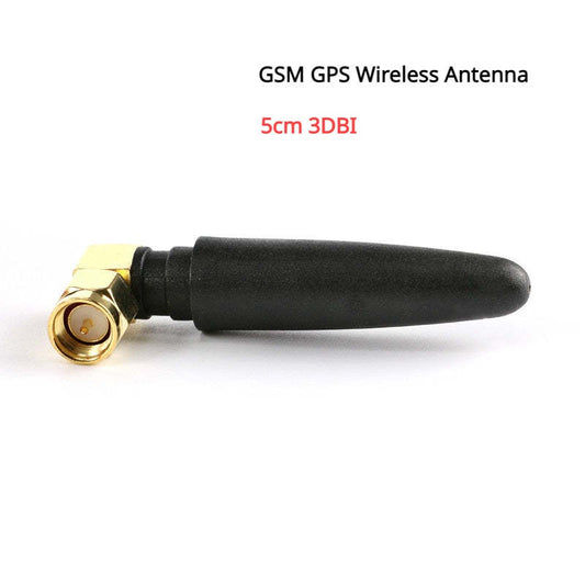 GSM GPS Wireless Antenna Omni 50mm Radio Antenna SMA Male Right Angle 3dBi Gain Modem External Antenna