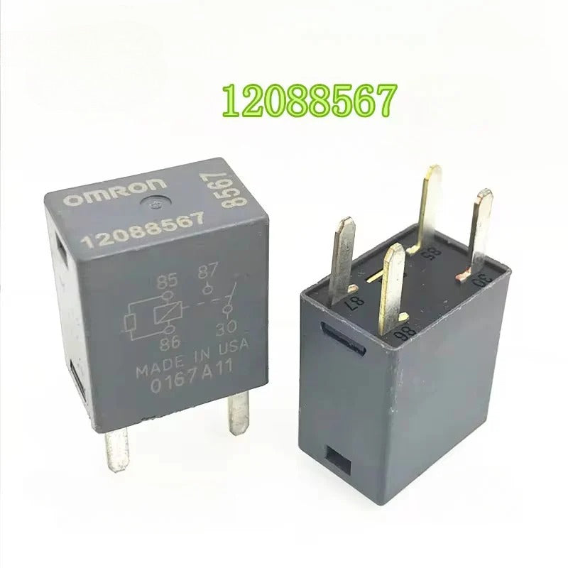 Relay 12088567 Compressor Automotive Relay Clutch Relay for Buick Cadillac Chevrolet GMC Pontiac Ecm Flashers Strater Ignition Horn