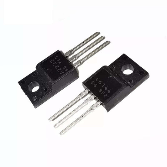 5Pcs Original Transistor 2SA2222 2SC6144 TO220F A2222 C6144