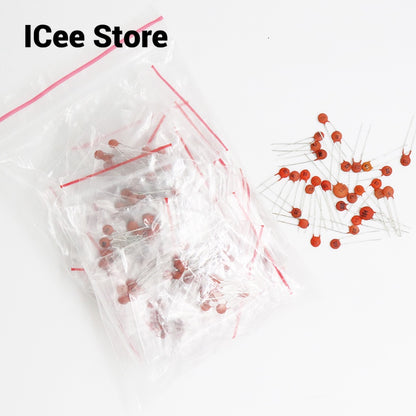 100pcs Ceramic Capacitor Set Assorted Kit 50V 5pF-0.22uF