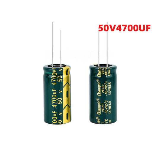 50V 4700UF High frequency low resistance capacitor 18x35mm 4700uf 50V Aluminum Electrolytic Capacitor