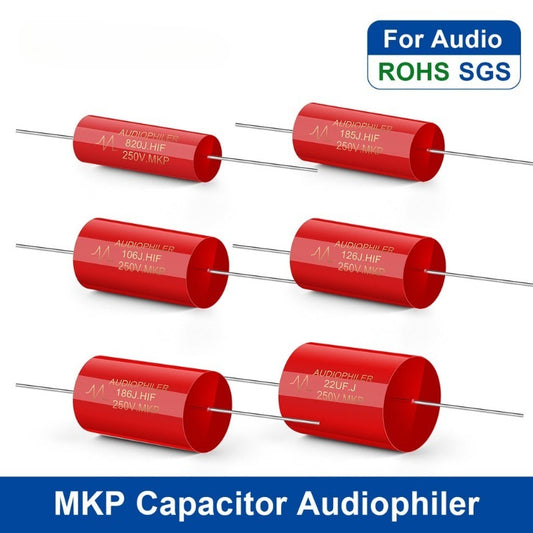 Audiophiler Axial MKP Capacitor Audio 250V 10uf 12uf 15uf 18uf 20uf 22uf 33uf 40uf AEAK