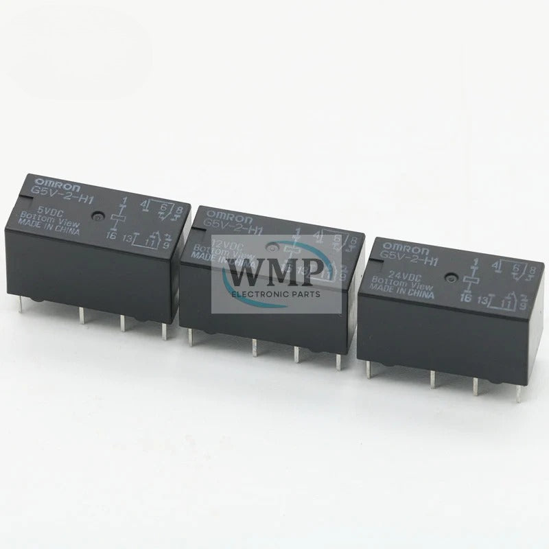 Original Relay G5V-2-5VDC G5V-2-12VDC G5V-2-24VDC G5V-2-H1-12VDC G5V-2-H1-24VDC New