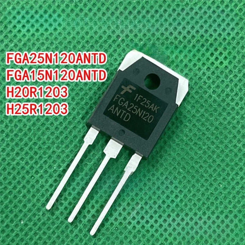 Original New Transistor FGA25N120ANTD FGA15N120ANTD H20R1203 H25R1203 H15R1203 FGA25N120 FGA15N120 IGBT for Induction Cooker