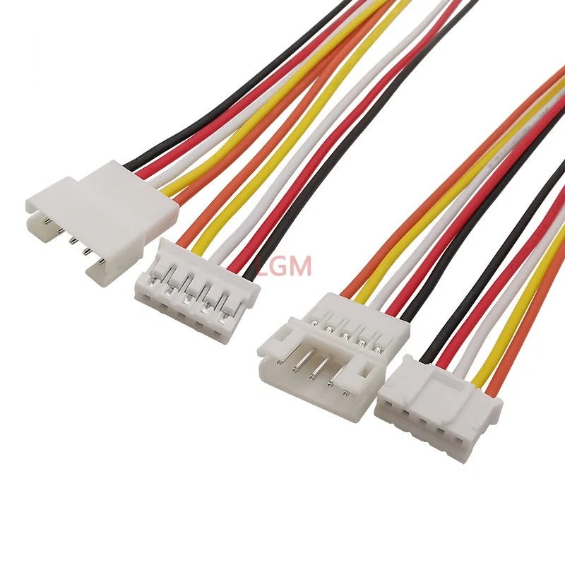 10Pcs Micro JST PH 2.0mm Pitch Male Female Socket Wire Cable Connector 2P-6Pin PH2.0 Plug Jack Terminal Cables 26AWG 20CM