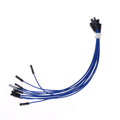 20Pcs 26AWG Soft Silicon Wire 1Pin Female To Female Jumper Wire Dupont Cable 25cm