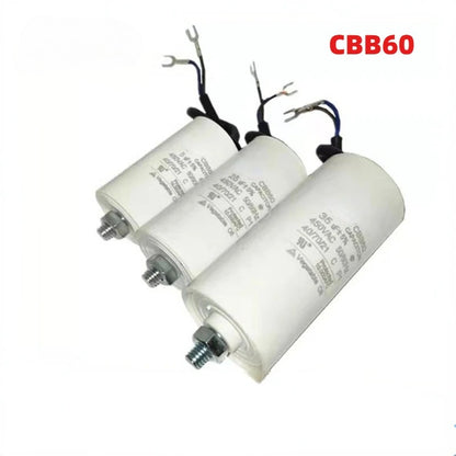CBB60 Motor Run Capacitor Start Water Pump Washer Air Pump with Screws 450V 6uf 8uf 10uf 20uf 30uf 40uf 50uf 60uf 70uf 100uF
