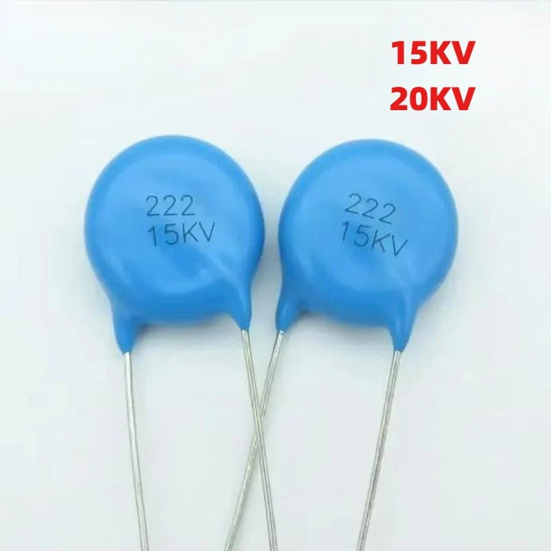 222 15KV/20KV high voltage Ceramic capacitor high voltage capacitance 222M 15KV 2.2NF 15KV