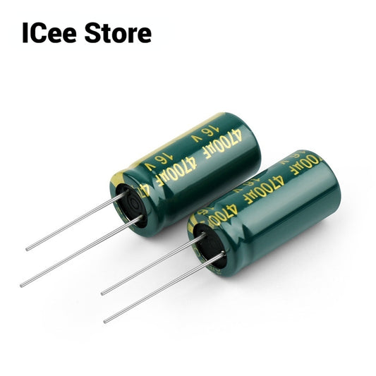Aluminum Electrolytic Capacitor 16V High Frequency Low ESR 16V 100UF 220UF 470UF 680UF 1000UF 1500UF 2200UF 3300UF 4700UF