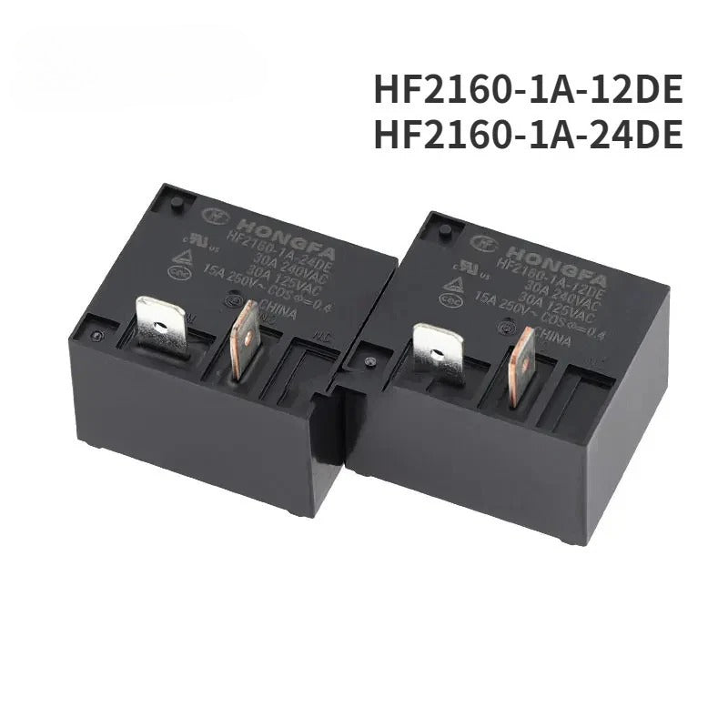 Power Relay HF2160-1A-12DE HF2160-1A-24DE 30A 4Pin 12V 24V for Aircon Air Conditioning Original New