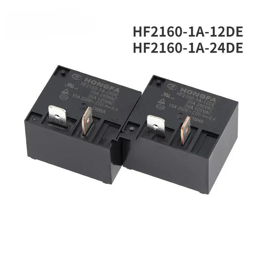 Power Relay HF2160-1A-12DE HF2160-1A-24DE 30A 4Pin 12V 24V for Aircon Air Conditioning Original New