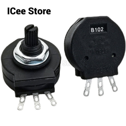 Original Potentiometer RVS28P 3Pin 1K 5K 10K 100K 1M for Welding Machine switch RVS28 B102 B103 B223 B472 B474 B502