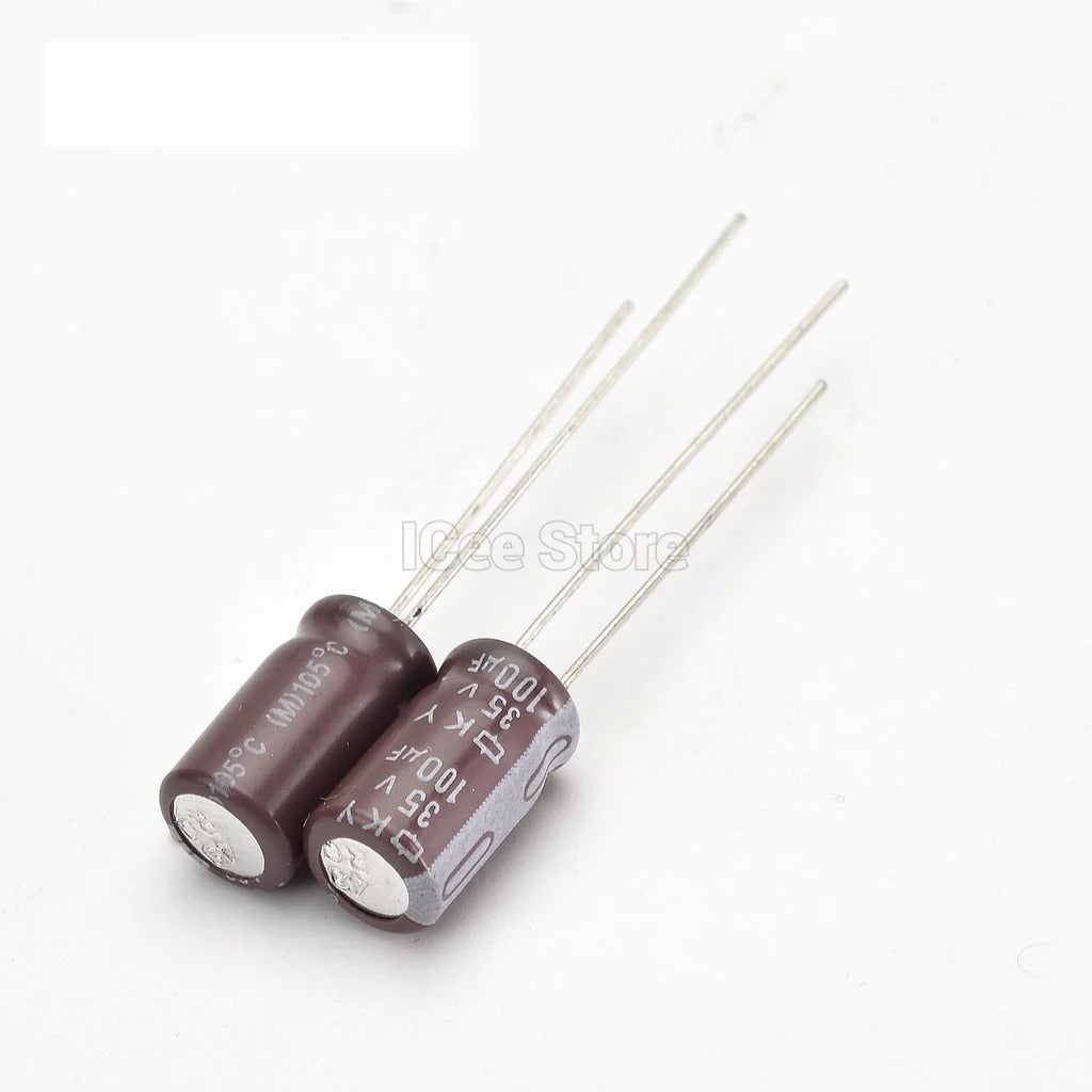 Original Capacitor 6.3V 10V 16V 25V 35V 50V 100V 22UF 47UF 100UF 220UFV 470UF 1000UF Aluminum Electrolytic Capacitor