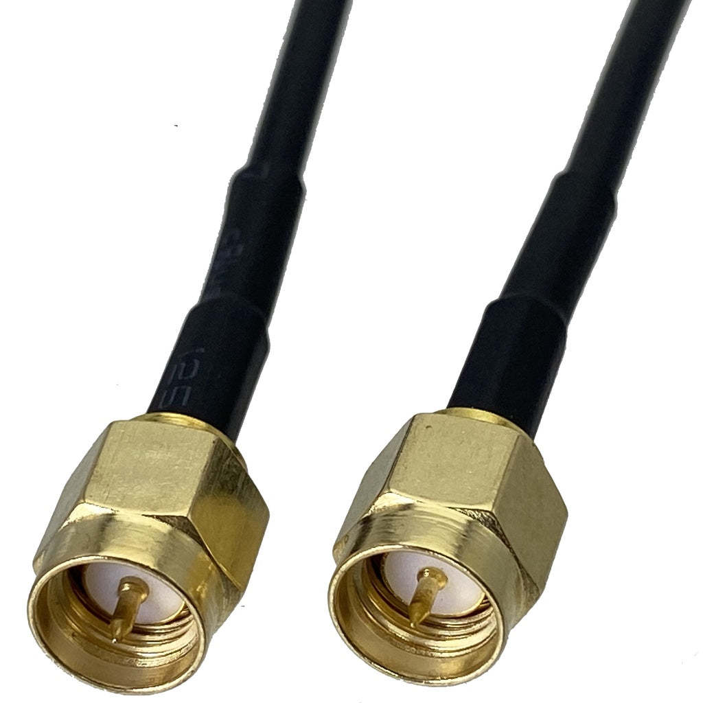 RG174 SMA To SMA RP SMA Male Plug & Female Jack Crimp Straight & Right Angle RF Coaxial Connector Pigtail Jumper Cable