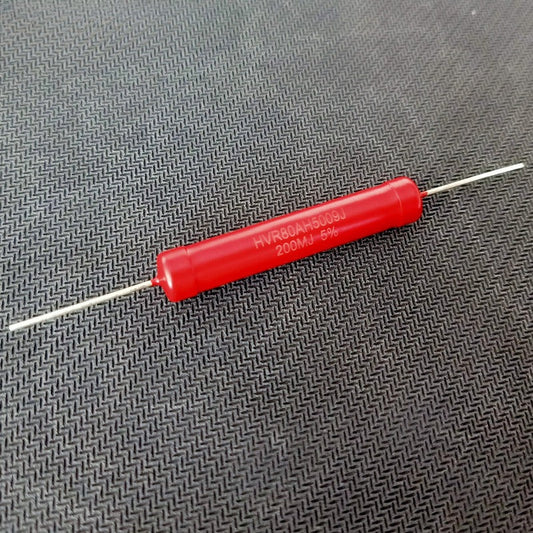 1Pc HVR80-5W Non Inductive Red high voltage resistor 2K 10K 100K 1M 5M 30M 150M