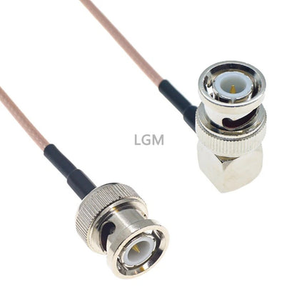 RG316 Wire BNC To BNC Connector Male Female Q9 Plug Jack Crimp Connector RG316 Cable Extension RF Brass Copper Coaxial WIFI Coax Jumper