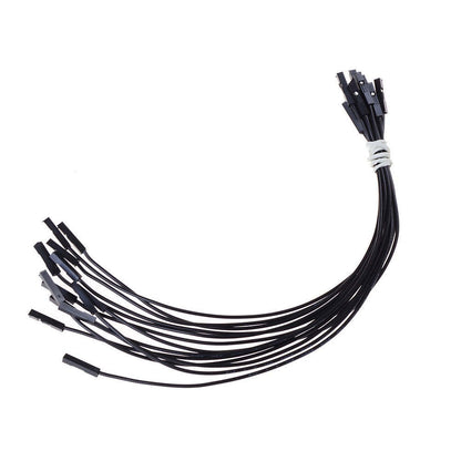 20Pcs 26AWG Soft Silicon Wire 1Pin Female To Female Jumper Wire Dupont Cable 25cm