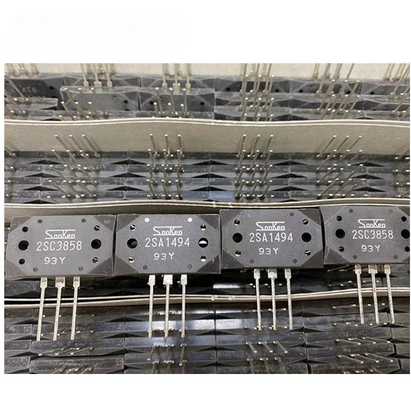 Original Transistor 2SA1494 2SC3858 MT-200 Silicon A1494 C3858 NPN + PNP Audio Amplifier Transistor Power Amplifier
