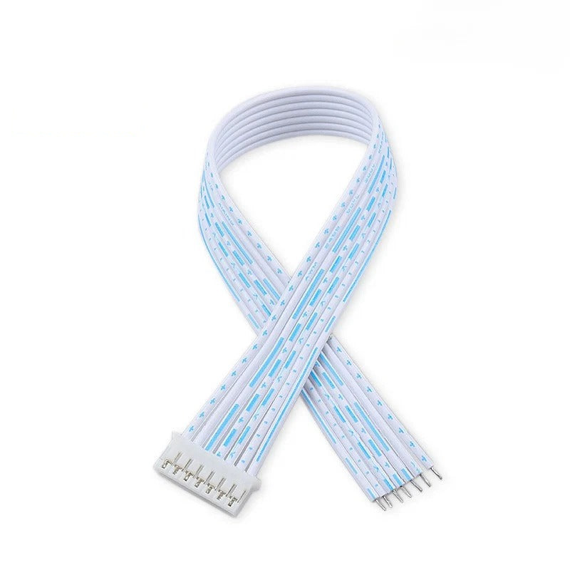 PH2.0mm Pitch 2.0mm blue White Wire Ribbon Cable Single/Double Head Same Direction/Reverse Line length 20cm 2/3/4/5/6 Pin