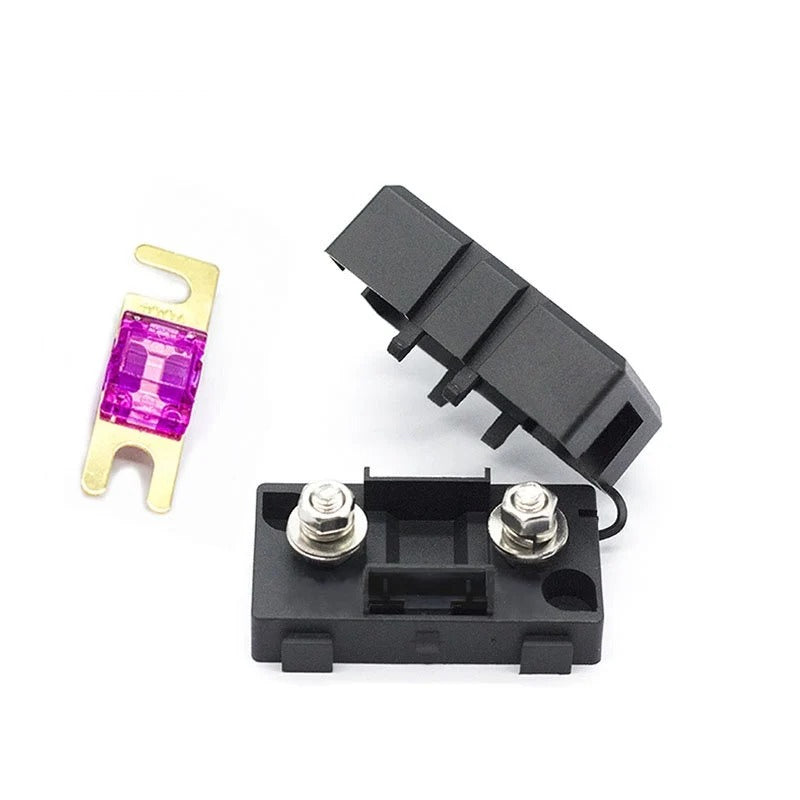 ANS-H Bolt Type Fuse Holder ANS-8 Safety Plate Base Car Automotive Carrier Fuse Box 20A 50A 70A 80A 100A 150A 175A 200A