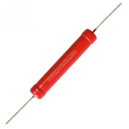 1Pc HVR80-5W Non Inductive Red high voltage resistor 2K 10K 100K 1M 5M 30M 150M