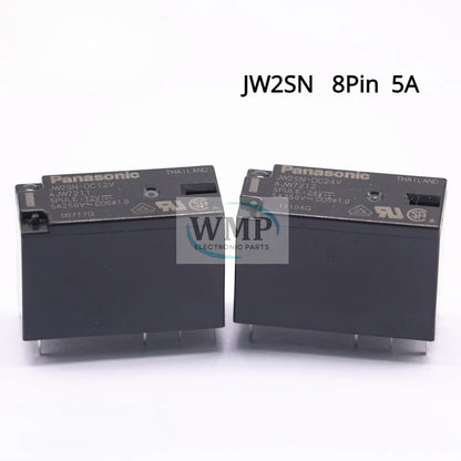 Original Power Relay JW2SN JW1FSN JW2SN-DC24V DC12V JW1FSN 8Pin 5A 250VAC AC Relay New