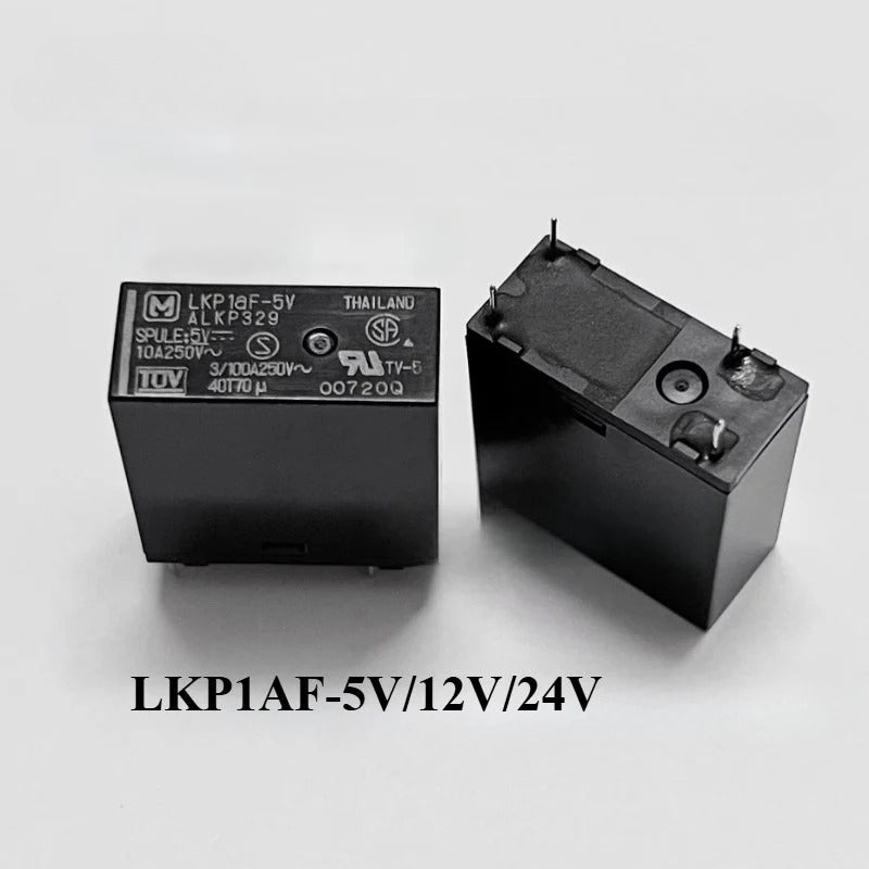 Original Relay LKP1AF-12V LKP1AF-5V 24V 10A 4Pin New