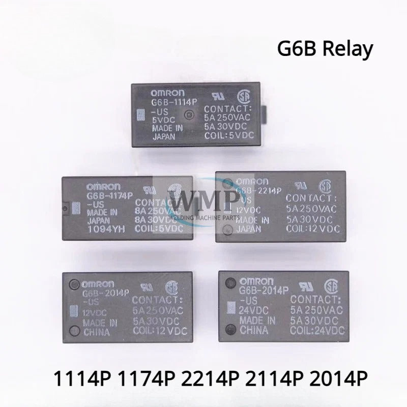 Original G6B Relay 1114P 1174P 2214P 2114P 2014P G6B-1114P-US-24VDC G6B-1174P-US-24VDC G6B-2114P-US-24VDC G6B-2214P-US-24VDC New