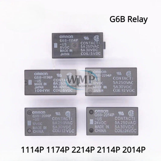 Original G6B Relay 1114P 1174P 2214P 2114P 2014P G6B-1114P-US-24VDC G6B-1174P-US-24VDC G6B-2114P-US-24VDC G6B-2214P-US-24VDC New