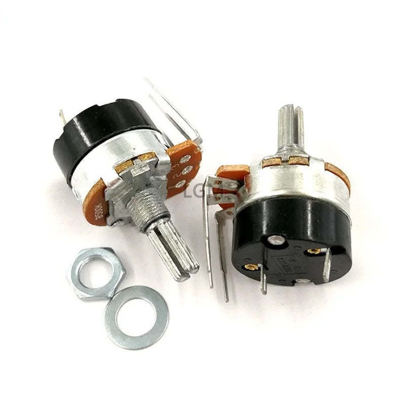 B500K WH138-4 Potentiometer Adjustable Resistance Speed Regulator with Switch Potentiometer