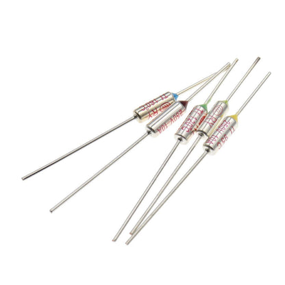 5Pcs Temperature RY 10A 15A 250V Tf Thermal Fuse 65C 85C 100C 105C 110C 120C 130C 152C 165C 172C 185C 192C 200C 216C 240C 280C 300C