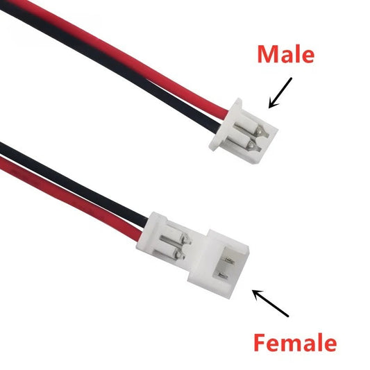 5Pair JST 1.25 Male Female Wire Connector 2P 3P 4P 5P 6P JST Plug Jack Terminal Cable Connector Length 15CM