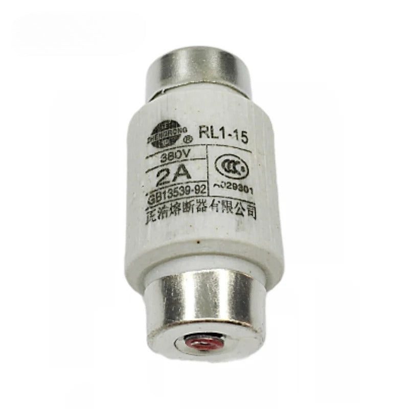 Ceramic Fuse RL1-15 380V 2A 4A 5A 6A 10A 15A Insure Fed Pipe Melting Core